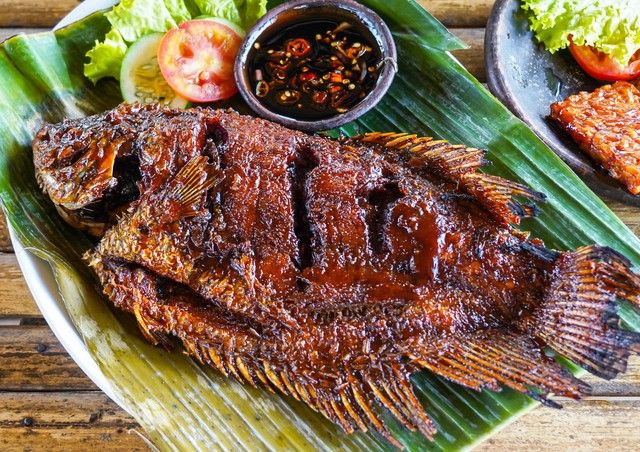 resep gurame bakar bumbu bbq ala restoran yang sedap mantap